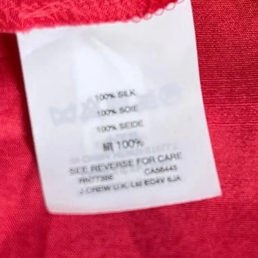 J. Crew One Shoulder Baloon Sleeve Ruffle Silk Top 0‎ New